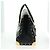 LOUIS VUITTON Borsa a Mano Suhari Extravagan in Pelle Nera LV Auth AMZ548SM Nero - vista 4