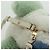 LOEWE - Borsa a Spalla Howl's Moving Castle Studio Ghibli Bianco Oro Auth 167137SM D'oro - vista 18
