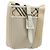 Burberry Borsa a Spalla Nova Check in Nylon Beige Argento Auth bs34138
