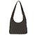 Borsa a Spalla in Tela Zucca FENDI Nera Marrone Auth BSZ546 Nero - vista 2