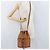 MCM Vicetos Logogram Shoulder Bag PVC Leather Brown Gold Auth BA11651 Golden - view 23
