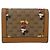 Billetera Micro GG Supreme PVC GUCCIxDisney Beige Oro 602534 Auth BA11628A Dorado - vista 3