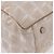 CHANEL Nuova Borsa Tote da Viaggio Nylon Beige Argento CC Auth ti3793 - vista 10