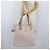 CHANEL Nuova Borsa Tote da Viaggio Nylon Beige Argento CC Auth ti3793 - vista 26