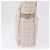 CHANEL Nuova Borsa Tote da Viaggio Nylon Beige Argento CC Auth ti3793 - vista 5