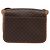 Céline Borsa a Spalla in Tela Macadam CELINE in Pelle PVC Marrone Oro Auth LNZ873A D'oro - vista 2