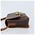 Céline Borsa a Spalla in Tela Macadam CELINE in Pelle PVC Marrone Oro Auth LNZ873A D'oro - vista 4