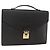 LOUIS VUITTON Epi Porta Documenti a Tracolla Briefcase Nera M54462 Auth ka3413 Nero
