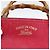 Borsa a mano in pelle Gucci Bamboo rosa oro 323660 Auth gh1935 D'oro - vista 14
