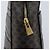Céline Borsa a mano in tela Macadam CELINE in pelle PVC nera e oro Auth gh2022 Nero D'oro - vista 17