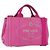PRADA Canapa PM Borsa a mano in tela 2way Rosa Oro Auth ARZ534 D'oro