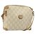 Borsa a spalla GUCCI GG Plus Supreme PVC Beige Oro Auth ep13904