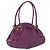 Borsa a mano in pelle Gancini Salvatore Ferragamo viola argento Auth LNZ629 Porpora