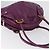 Borsa a mano in pelle Gancini Salvatore Ferragamo viola argento Auth LNZ629 Porpora - vista 6