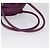 Borsa a mano in pelle Gancini Salvatore Ferragamo viola argento Auth LNZ629 Porpora - vista 7