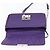 Saffiano Borsa a Spalla PRADA in Pelle Safiano Viola Argento Auth ka3343A Porpora - vista 18