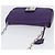 Saffiano Borsa a Spalla PRADA in Pelle Safiano Viola Argento Auth ka3343A Porpora - vista 6