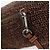 LOEWE Borsa Otter Borsa a Spalla Pelle Marrone Argento Auth 167121SM - vista 10