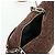 LOEWE Borsa Otter Borsa a Spalla Pelle Marrone Argento Auth 167121SM - vista 21