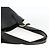Borsa Tote Coach in pelle nera e oro Auth am11015 Nero D'oro - vista 7