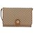 Céline Borsa a Spalla in Tela Macadam CELINE PVC Beige Oro Auth LNZ768 D'oro - vista 13