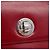 Bulgari BVLGARI Handtasche aus Leder 2 in 1 rot silber authentisch 173889A - Ansicht 19