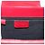 Bulgari BVLGARI Handtasche aus Leder 2 in 1 rot silber authentisch 173889A - Ansicht 20