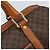 Céline Borsa a mano in tela Macadam CELINE in pelle PVC marrone oro Auth YKZ166A D'oro - vista 10