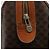 Céline Borsa a mano in tela Macadam CELINE in pelle PVC marrone oro Auth YKZ166A D'oro - vista 19