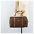 Céline Borsa a mano in tela Macadam CELINE in pelle PVC marrone oro Auth YKZ166A D'oro - vista 24
