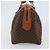 Céline Borsa a mano in tela Macadam CELINE in pelle PVC marrone oro Auth YKZ166A D'oro - vista 4