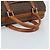 Céline Borsa a mano in tela Macadam CELINE in pelle PVC marrone oro Auth YKZ166A D'oro - vista 7