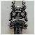 Pendente Daga Chrome Hearts Top Ag925 Argento Auth AMZ117SM - vista 8