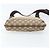 Borsa a Spalla GG Canvas Gucci Beige Argento 122793 Auth LNZ763 - vista 9
