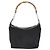 Borsa a Spalla Gucci Bamboo Nylon Nero Argento 000 0531 Auth ka3282 - vista 3