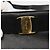 Borsa Tote Vala in pelle nera e oro Salvatore Ferragamo Auth gh1943 Nero D'oro - vista 14