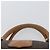 Céline Borsa a mano in tela Macadam CELINE in pelle PVC marrone oro Auth ka3443 D'oro - vista 14