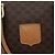 Céline Borsa a mano in tela Macadam CELINE in pelle PVC marrone oro Auth ka3443 D'oro - vista 18
