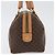 Céline Borsa a mano in tela Macadam CELINE in pelle PVC marrone oro Auth ka3443 D'oro - vista 3