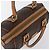Céline Borsa a mano in tela Macadam CELINE in pelle PVC marrone oro Auth ka3443 D'oro - vista 6