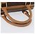 Céline Borsa a mano in tela Macadam CELINE in pelle PVC marrone oro Auth ka3443 D'oro - vista 7