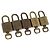 LOUIS VUITTON Set di 5 Lucchetti in Metallo Dorato LV Auth 173291 D'oro