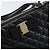 Borsa a mano Vala in pelle 2 in 1 nera e dorata di Salvatore Ferragamo Auth gh1879 - vista 19