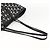Borsa Tote Jimmy Choo in pelle nera argento Auth BA11590 Nero - vista 8