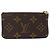 LOUIS VUITTON Pochette Cles Monogram Portamonete M62650 LV Auth BAZ607 Monogramma - vista 2