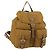 PRADA Backpack Nylon Beige Silver Auth 173115 Silvery