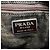 PRADA Schultertasche Nylon Leder Khaki Braun Silber Authentisch 173537 - Ansicht 21