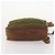PRADA Schultertasche Nylon Leder Khaki Braun Silber Authentisch 173537 - Ansicht 5