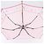 Céline CELINE Macadam Canvas Folding Umbrella Nylon Pink Auth YKZ608A - view 7