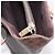 Céline Borsa a mano in tela Macadam CELINE in pelle PVC marrone oro Auth ka3354 D'oro - vista 23